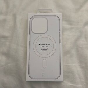 Iphone 16 pro clear case apple original brand new